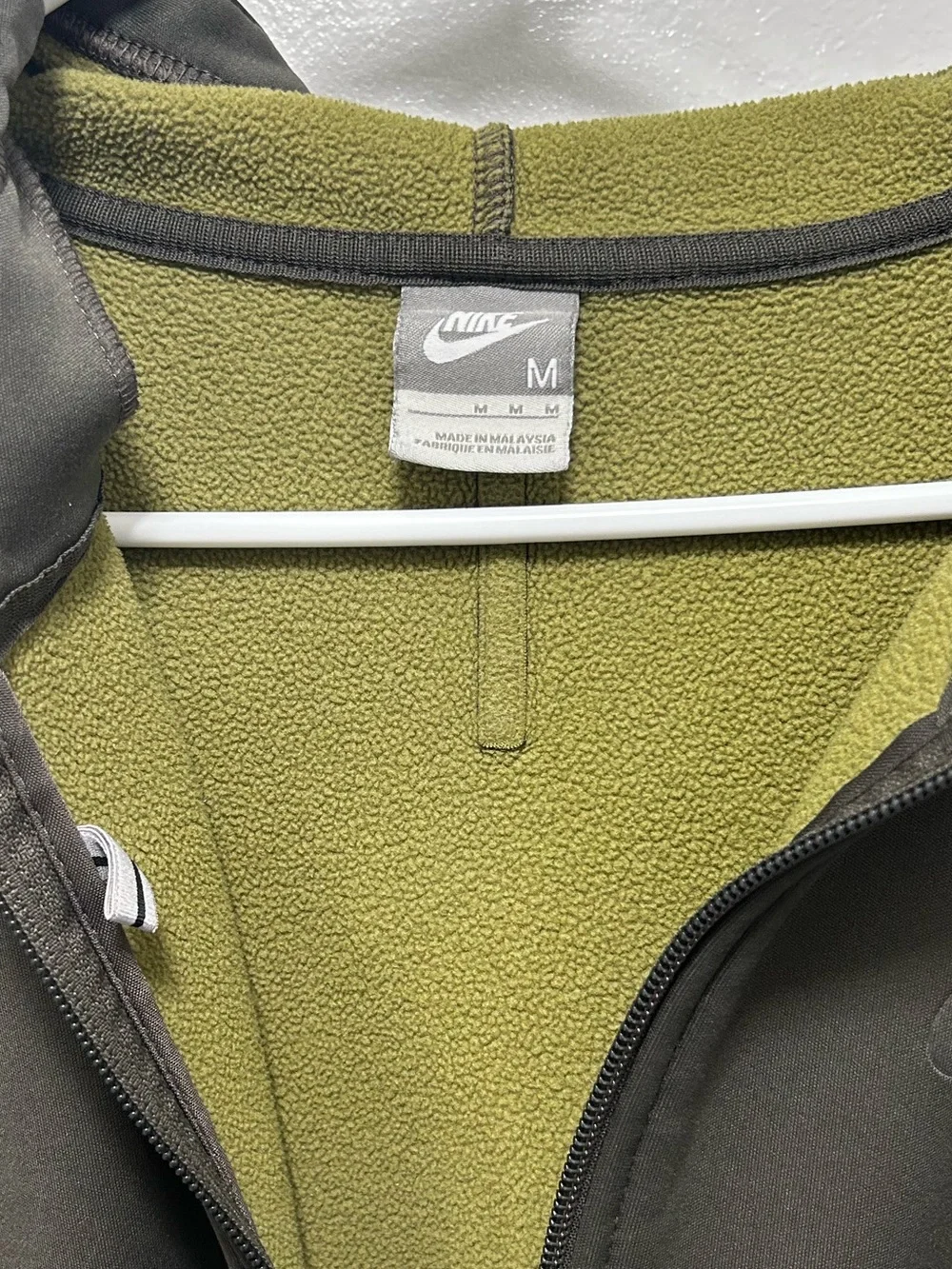 Nike Dark Olive Green‎ Zip-Up Hoodie